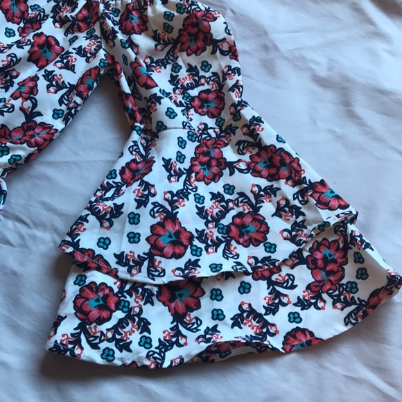 Blush Boho off-shoulder Top - Picture 3 of 5